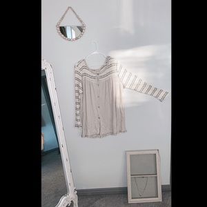 Impressions cream sweater (3x)